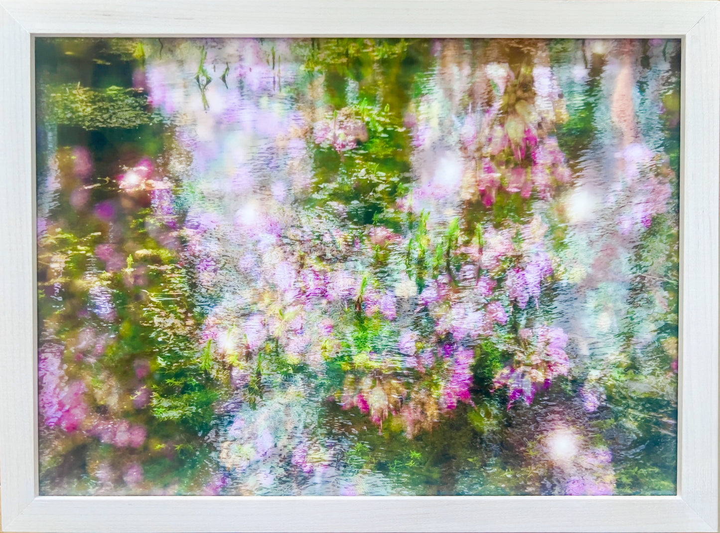 Sleeping in a Forest, framed.